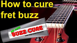 How to cure buzzing frets  How to setup an acoustic guitar Part 2 [upl. by Callie697]