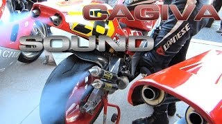 Cagiva Moto GP SOUND HD [upl. by Oinotna]