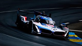 FIA WEC 24h Le Mans 15 BMW M Hybrid V8 onboard [upl. by Kalindi]