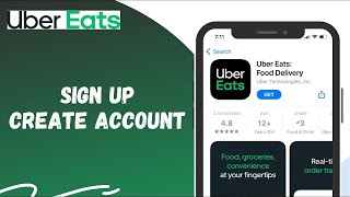 Uber Eats Signup How To Create A New Uber Eats Account [upl. by Lynden]