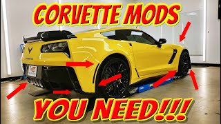 Easy Corvette Mods YOU Can Do To Make a HUGE Difference on A C7 Stingray Z06 Grand Sport or ZR1 [upl. by Neitsirk214]