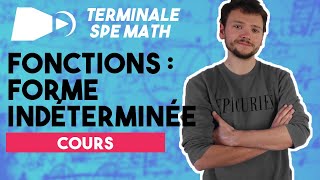 Les fonctions  opérations sur les limites forme indéterminée  Spé maths  Terminale [upl. by Cynthie]