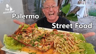 Street food Trattoria del pesce fresco  Palermo [upl. by Adnola]