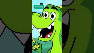 Dinosaurs Rainbow Paint Ball Disaster VeeFriendsCartoons cartoonsforkids dinosaur fairy [upl. by Valda]