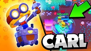 ¡¡GAMEPLAY CON CARL EN ESPAÑOL TODOS LOS DETALLES DE LA ACTUALIZACIÓN  Sneak Peak  Brawl Stars [upl. by Sella674]