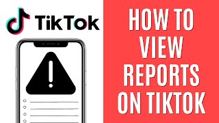 How to View Reports on TikTok Quick Guide [upl. by Suolekcin]