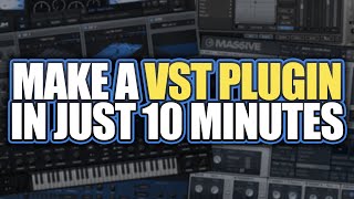 Make a VST Plugin In 10 Minutes  Flowstone Tutorial for Beginners [upl. by Odlanier]