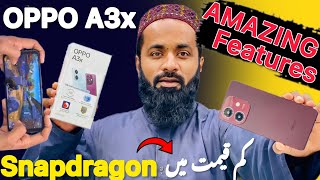 OPPO A3X Unboxing amp HandsON Surprising Features oppo [upl. by Aehtrod]