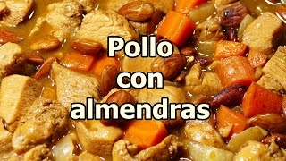 POLLO CON ALMENDRAS CHINO  recetas de cocina faciles rapidas y economicas  comidas ricas [upl. by Elbag165]