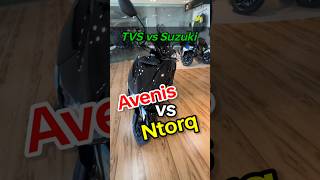 Suzuki Avenis vs Tvs Ntorq comparison shorts [upl. by Ellenehc]