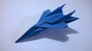 COMO HACER UN AVION F15 EAGLE JF DE PAPEL [upl. by Kaine258]