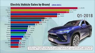 Electric Vehicle Sales Comparison 20102021 [upl. by Anerahs]