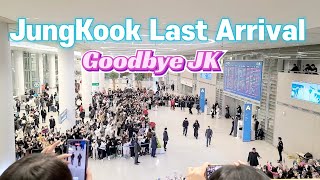 BTS JungKook Last Arrival  Goodbye JK  Wide amp Zoom [upl. by Yrtneg520]