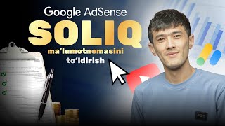 Google ADS da SOLIQ malumotnomasini toldirish 2024  Youtube [upl. by Atteynek39]