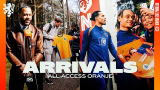 MEMPHIS 🔙  Player reactions NEW KIT 🧡 amp first training with fans 😁🤳  ALL ACCESS ORANJE [upl. by Yenettirb]