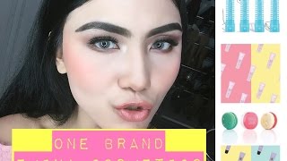 ONE BRAND SKIN CARE amp MAKEUP TUTORIAL  EMINA COSMETICS ♥ [upl. by Tadd]