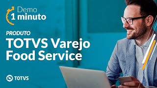 Demo 1 Minuto  TOTVS Varejo Food Service TOTVSVarejo [upl. by Ahkihs]