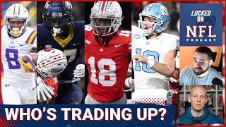 NFL Draft Vikings Cardinals Packers Most Likely to Trade in First Round  Who Moves Up for QB [upl. by Tonie]