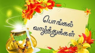 Thai pongal Wishes  தமிழ் புத்தாண்டு வாழ்த்துக்கள்  Thai Pongal WhatsApp amp Facebook Status [upl. by Estas]