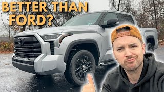 2024 Toyota Tundra Review Better Than F150 [upl. by Armmat]