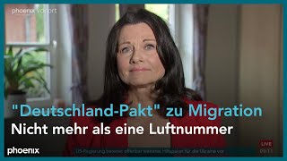 Gitta Connemann CDU im phoenix tagesgespräch [upl. by Codi]