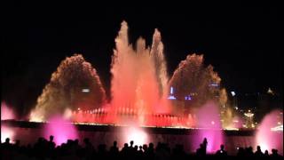 Montjuic Magic Fountain  Barcelona [upl. by Adim]