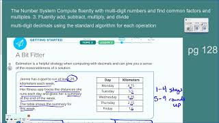 KMS 6th Grade Math  Module 1 Topic 3 Lesson 2  Add and Subtract Decimals [upl. by Jacenta]