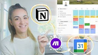 📆 La MEJOR MANERA de sincronizar Notion y Google Calendar [upl. by Boigie907]