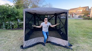 WORTH IT Camping Canopy Gazebo Tent Zeta D4 Pro Max [upl. by Adahsar728]