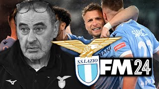 SALVO LA LAZIO DA UNA STAGIONE FALLIMENTARE  FOOTBALL MANAGER 2024 [upl. by Murial]