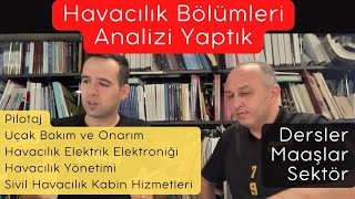 YKS Tercih  Havacılık Bölümleri Pilotaj Uçak Bakım Onarımı Kabin Hizmetleri Havacılık Yönetimi [upl. by Delcina774]