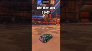 Who says you need boost to beat your opponents in Rocket League rocketleague shorts gaming [upl. by Tremaine370]