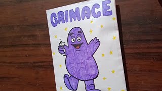 Grimace Shake Squishy Blind Bag  Grimace Shake  Blind Bag  Grimace Shake Paper House [upl. by Annovaj]