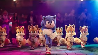 SONIC 2 MOVIE  SOUNDTRACK DANCE  Uptown Funk [upl. by Auqinu]