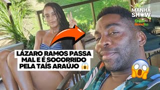 Lázaro Ramos foi parar no HOSPITAL  Mundo dos Famosos [upl. by Manbahs]