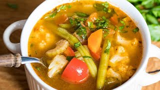 Easy Keto Vegetable Soup  Seriously Good Low Carb Soup [upl. by Yrek]