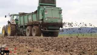 GoPro Miststreuen mit John Deere und Tebbe [upl. by Gabbey803]