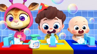 Clean Hands Song  Wash Your Hands  Good Habits Song  Nursery Rhymes amp Kids Songs  BabyBus [upl. by Esej]