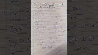 Babsc 2nd year higher calculus limit Exercise Ia complete solution [upl. by Zelten]