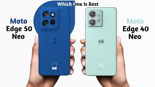 Moto Edge 50 Neo vs Moto Edge 40 Neo [upl. by Danya]