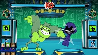 Teen Titans Go  Training Tower  How to play Rock Paper Scissors  Beast Boy vs Raven  Cartoon [upl. by Nolasba261]