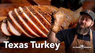 Delicious Smoked Texas Turkey Breast That Will Make Your Mouth Water [upl. by Aicital]