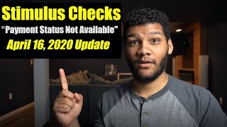 IRS Stimulus Checks Update April 16 2020  Get My Payment Portal  Payment Status Not Available [upl. by Hgielsa511]