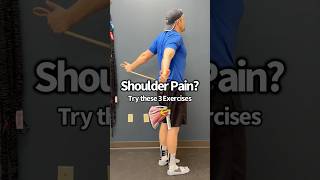 Fix Your Shoulders Try these 3 exercises fixshoulderpain rotatorcuff [upl. by Ibloc]