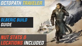 Octopath Traveler  Olberic Build Guide Nut stats amp locations included [upl. by Pearse359]