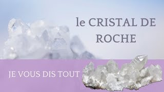 Découvrez le CRISTAL DE ROCHE et ses bienfaits exceptionnels cristal lithothérapie cristaux [upl. by Namad374]