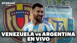 EN VIVO 🔴 VENEZUELA vs ARGENTINA  Eliminatorias Sudamericanas  Vivilo en TyC Sports [upl. by Beall]