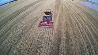 Challenger MT765C and Sumo Subsoiler LDS 4 sowing OSR [upl. by Lecirg]