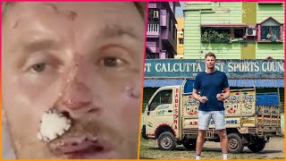 Freddie Flintoff Field of Dreams tour review Hes lost his brash persona but cricket may yet [upl. by Assetak375]