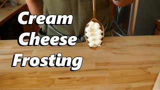 Cream Cheese Frosting Recipe  Secrets To The Perfect Frosting [upl. by Arand]